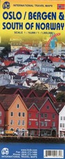 Stadtplan Oslo / Bergen /Southern Norway 1 : 10.000