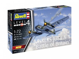 REVELL lėktuvo modelis Junkers Ju 88 A-1 – Britanijos mūšis