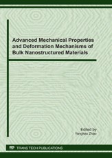 Advanced Mechanical Properties and Deformation Mechanisms of Bulk Nanostructured Materials