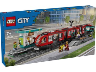 LEGO City – miesto centro tramvajus su stotimi