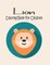 Lion Coloring Book For Children