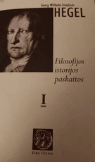 Filosofijos istorijos paskaitos. I tomas