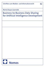 Business-to-Business Data Sharing for Artificial Intelligence Development