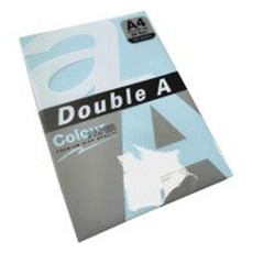 Spalvotas popierius A4 80g 5x20l. Double A past.sp.