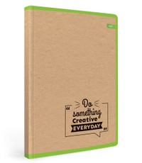 Knyga A4 96lap 70g linija CRAFT