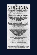Virginia impartially examined and left to publick view to be considered by all iudicious and honest men