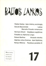 Baltos lankos Nr. 17