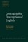 Lexicographic Description of English