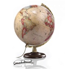 Gaublys „Classic A4“. Antikinio dizaino politinis gaublys