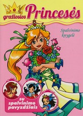 Gražiausios princesės. Spalvinimo knygelė