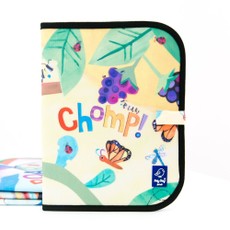 Piešimo padėklas su netepančiomis kreidelėmis JAQ JAQ BIRD „Vabaliukai“