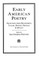 Early American Poetry