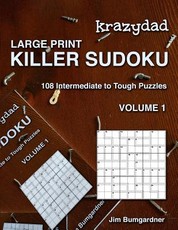 Krazydad Large Print Killer Sudoku Volume 1