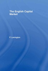 Lavington, F: English Capital Market