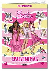 Barbie. Spalvinimas su lipdukais