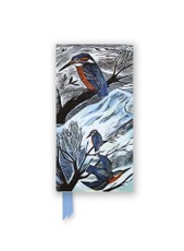 Angela Harding: Suffolk Kingfishers (Foiled Slimline Journal)