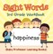 Sight Words 3rd Grade Workbook (Baby Professor Learning Books)