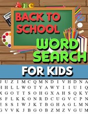 Back to School Word Search For Kids