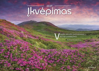 Sieninis kalendorius 2027. Įkvėpimas
