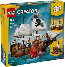 LEGO CREATOR 31387 Ikoniškas piratų laivas