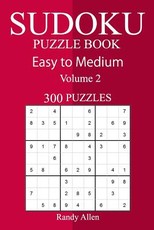 300 Easy to Medium Sudoku Puzzle Book