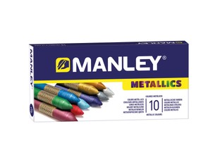 Kreidutės MANLEY metallics 10sp