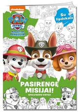 Šunyčiai patruliai. Užduotėlės su lipdukais