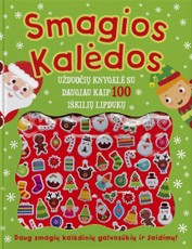 Smagios Kalėdos. Užduočių knygelė su daugiau kaip 100 iškilių lipdukų Smagios Kalėdos. Užduočių knygelė su daugiau kaip 100 iškilių lipdukų