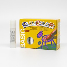 Pieštukinis guašas PLAYCOLOR Basic one baltas