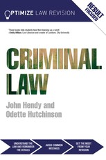 Hendy, J: Optimize Criminal Law