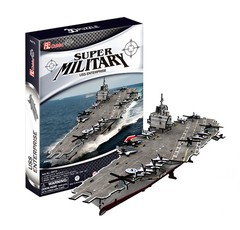 3D dėlionė: Aircraft carrier USS Enterpris