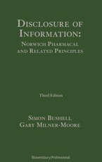 Disclosure of Information Norwich Pharmacal and Related Principles