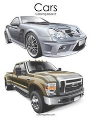 Cars Coloring Book 2