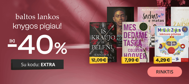 LEIDYKLOS BALTOS LANKOS KNYGOS - extra nuolaidos iki -40%!