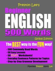 Preston Lee's Beginner English 500 Words Global Edition