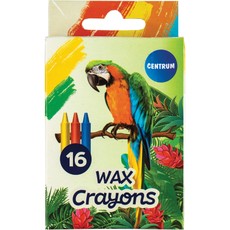 Vaškinės kreidelės CENTRUM „Parrot“, 8 spalvos