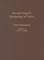 Navajo/English Dictionary of Verbs