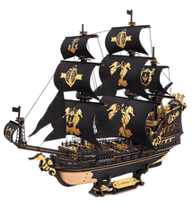 Medinis konstruktorius ROBOTIME „Seahorse 3D“, 603 dalys