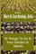 March Gardening Jobs