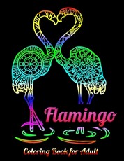 Flamingo Coloring Book for Adults