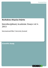Interdisciplinary Academic Essays