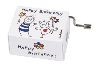 Muzikinė dėžutė „Happy birthday“