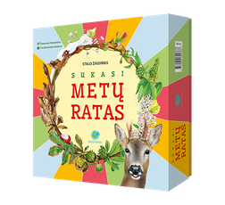 Stalo žaidimas „Sukasi metų ratas“