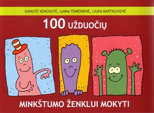 100 užduočių minkštumo ženklui mokyti