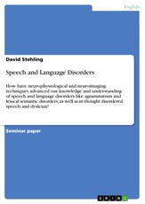 Stehling, D: Speech and Language Disorders