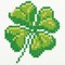 Deimantinė mozaika FOUR LEAF CLOVER 10,2x10,2