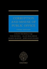 Corruption and Misuse of Public Office 3e