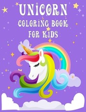 Unicorn coloring book for kids