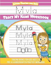 Myla Letter Tracing for Kids Trace my Name Workbook