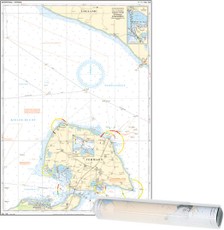 Einzelkarte Fehmarn - Fehmarnbelt, Fehmarnsund, Ansteuerung Heiligenhafen (Ausgabe 2021)